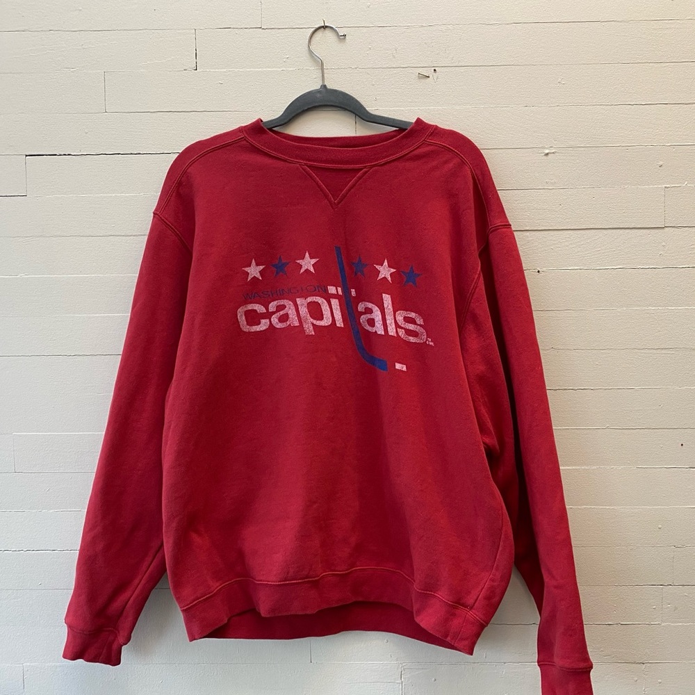Vintage Reebok Washington Capitals Crewneck Sweatshirt Mens M